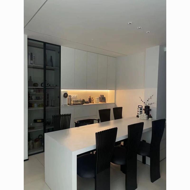 法休式复古风纯实木椅设计师宿闲民椅单人网扇URE红高背椅家用形