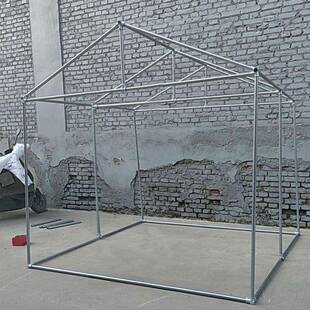 雨棚分管961管大棚连接件接连件可拆卸车阳光房接头骨架钢棚6自装