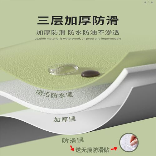 有机硅胶防笔迹书桌垫学生桌布写字台垫护眼儿童学习X专用桌面垫