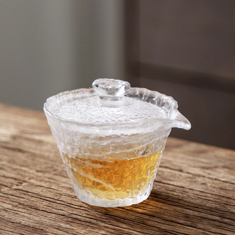 古法冰冻烧茶具套装家用玻璃功夫茶具茶杯日式茶R壶琉璃办公室泡图片