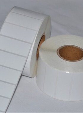 铜版纸不干胶标签白色条码贴纸6q0*25*40*10*15*20*30*50*60*45*3