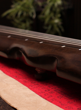 【扬鸣】扬州专业演奏琴老杉木凤势古琴手工制作U生漆初学琴送桌