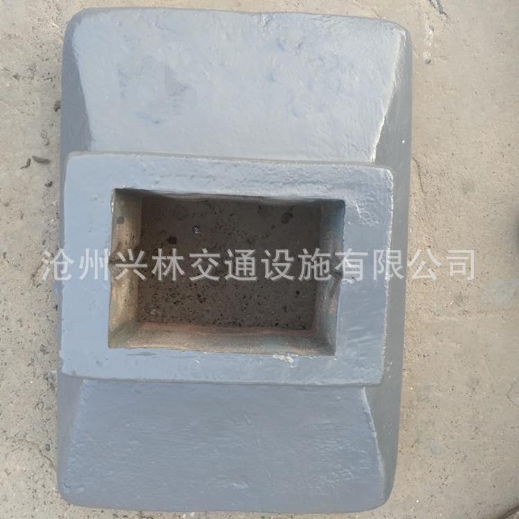 工厂现货可铸护栏底座市政护F001栏公铁底座路墩马路墩来图定