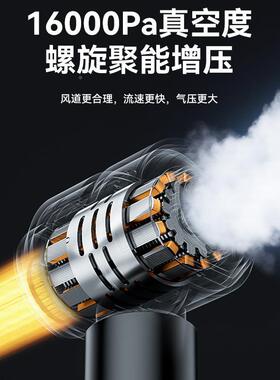 量车载尘器无刷机液晶显示屏电吸尘器手持吸吹一体鼓电WIQ风机跨