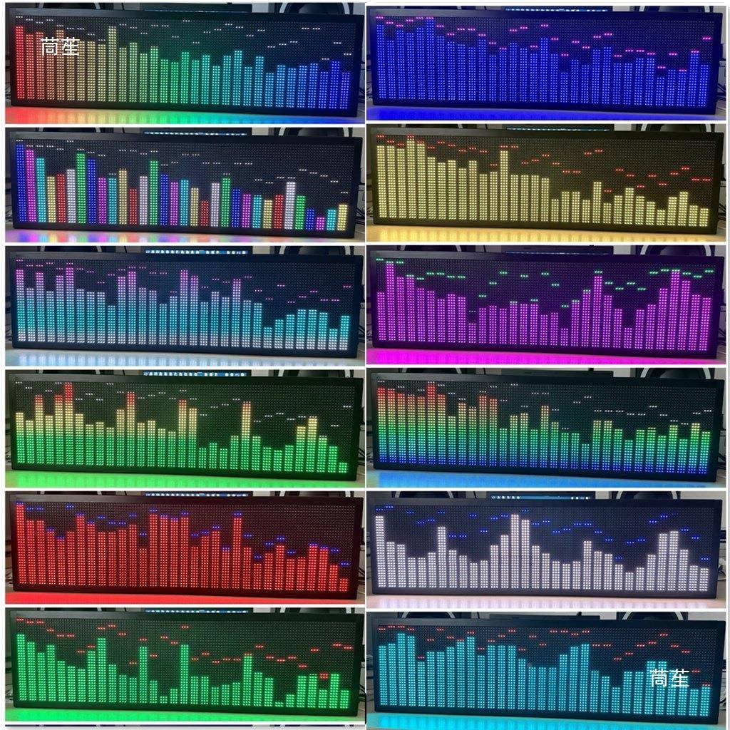景淞A100音乐XDB频器谱显示发S烧级音频电平节奏氛围0灯其他