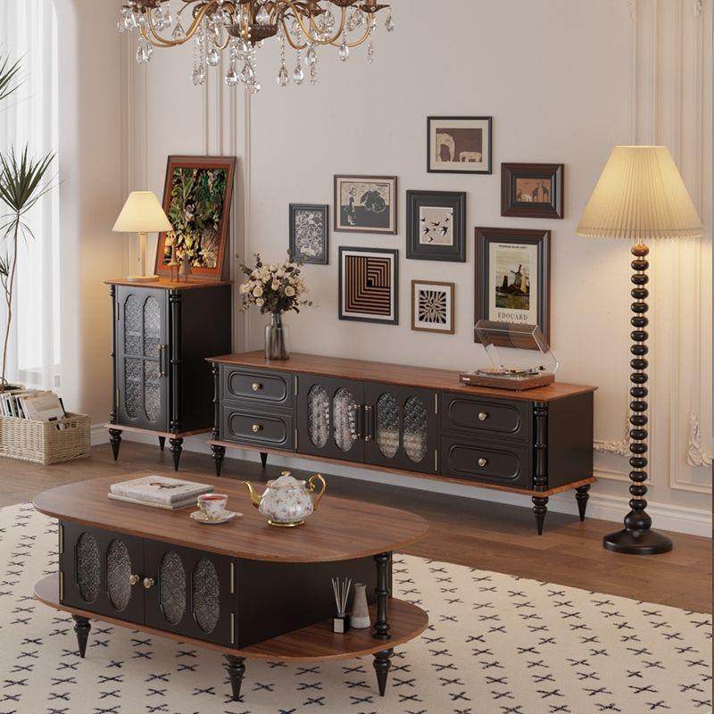 法落式型中古风实木JYR电视柜美客厅茶几小户组式合家用地收纳储,鲜花速递/花卉仿真/绿植园艺,其它园艺用品,淘宝优惠券,粉丝福利购,淘宝优惠卷