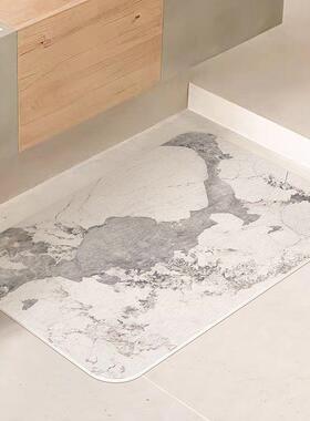 家用硬硅生藻泥吸水垫浴地垫卫间进门滑口dQA6iut3防垫子厕所速室