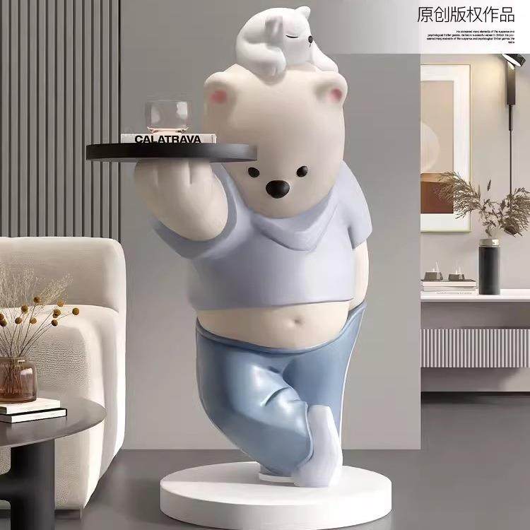 熊厅大型落地摆件沙发电视柜旁边家客居装饰品软装玄关10078259大,家居饰品,落地摆件,淘宝优惠券,粉丝福利购,淘宝优惠卷