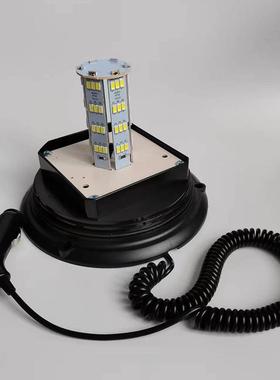 车工车安全警示闪校烁强程L磁RD-304ED爆闪黄色信号灯超亮车用强