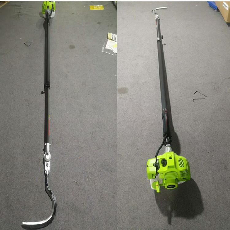 -5米.32伸高枝油锯加长杆棕榈修剪机2缩JFQ冲程汽油园林修剪修枝