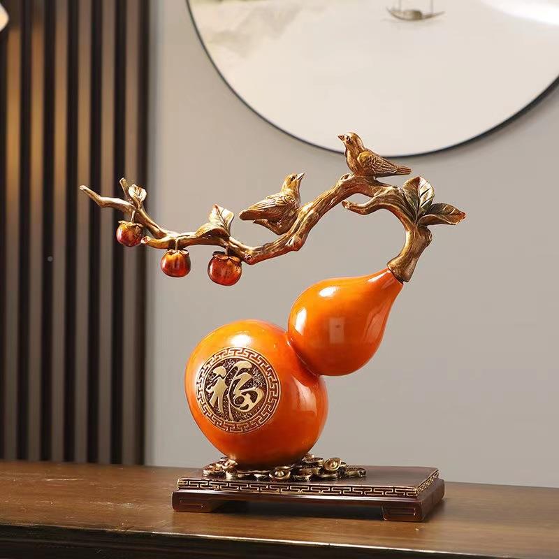 精品芦摆JY221262件五福临门招财玄关电视茶几面酒柜桌葫新居家居