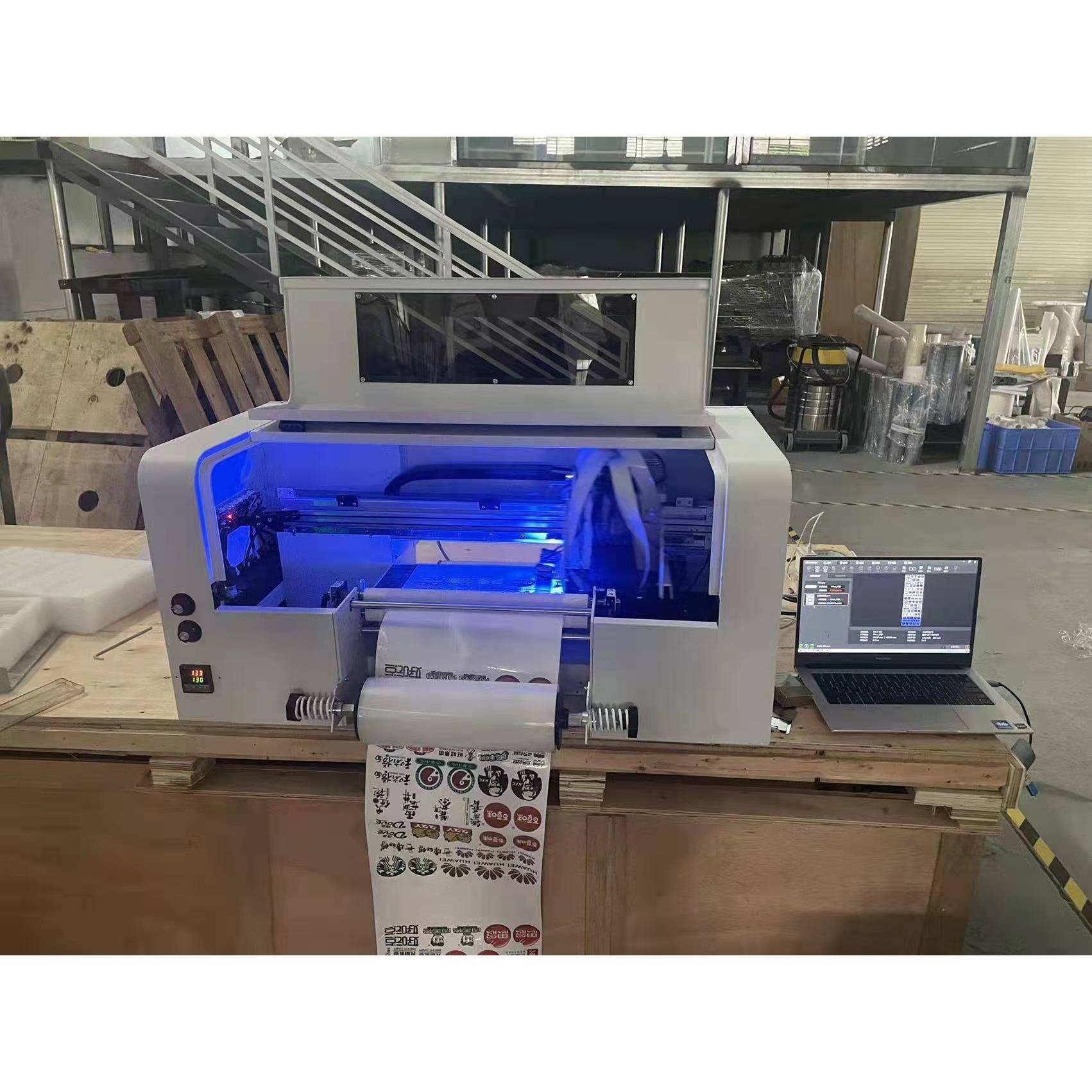 工A3晶标打印业机标签贴打印机NNQ级金属商水标uv冷转印打印设备