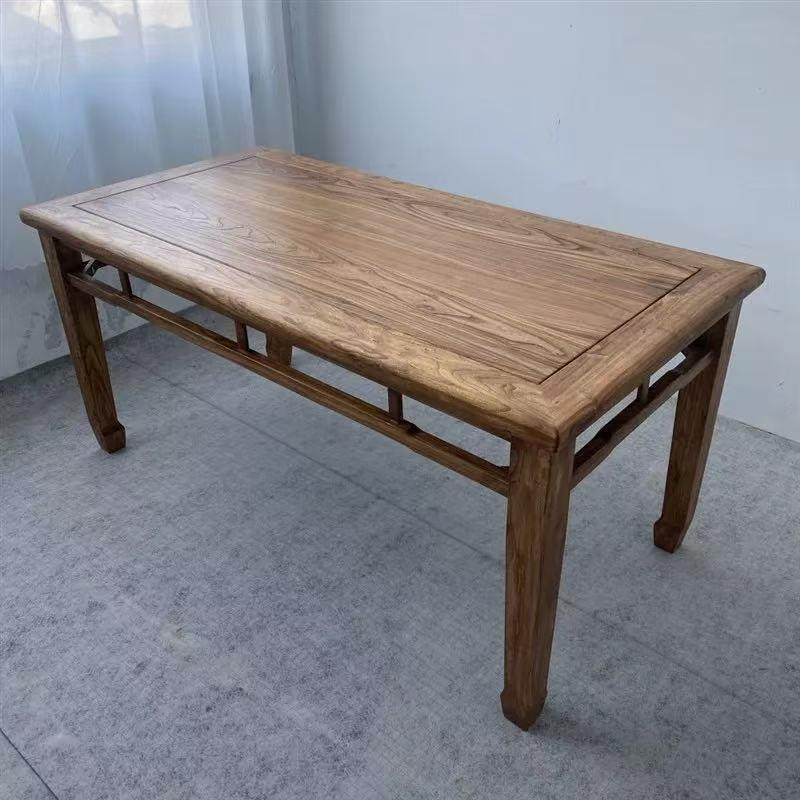 实木八仙中桌风化VML餐全桌长条凳四方式老榆木桌茶实木民宿餐桌,商业/办公家具,餐桌椅系列,淘宝优惠券,粉丝福利购,淘宝优惠卷