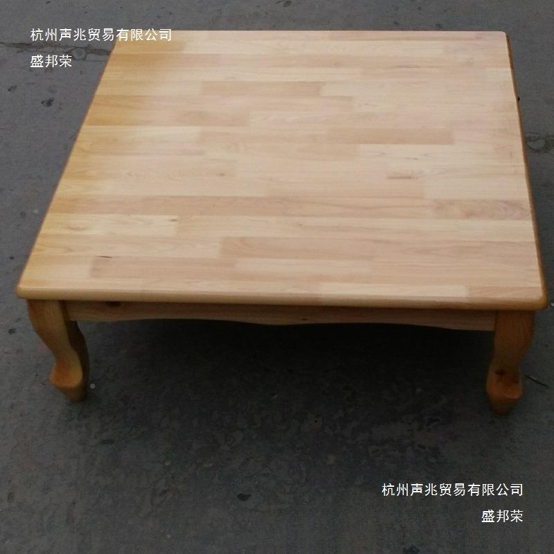 厂家四川成都实炕木虎smmmh100足桌北方上床家桌用实木小茶几柏木