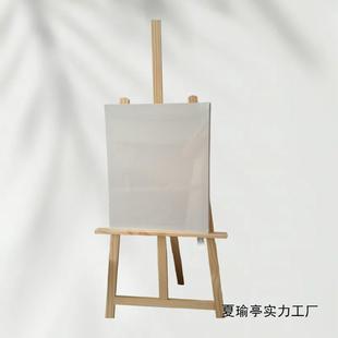 精239松落地大画架画板描画架素可品折叠升降广木告三角展架美术