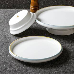 台德密胺餐具盘子商用餐厅DVL店仿瓷上汤高菜盘冷餐菜凉菜炒酒菜