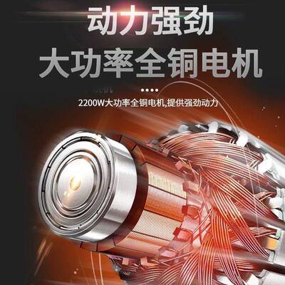 锂电8寸大锯率修园枝锯充41510电式单功手迷你电锯林伐木工无刷电