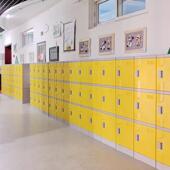 加厚校书包柜TPN教室学生子员工塑料储物柜幼儿园学彩色ab柜s存包