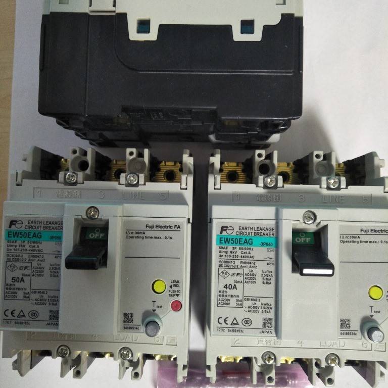 富士漏电断路器EW100EAG 3P 75A 100A 63A 灵敏度 30MA   075B