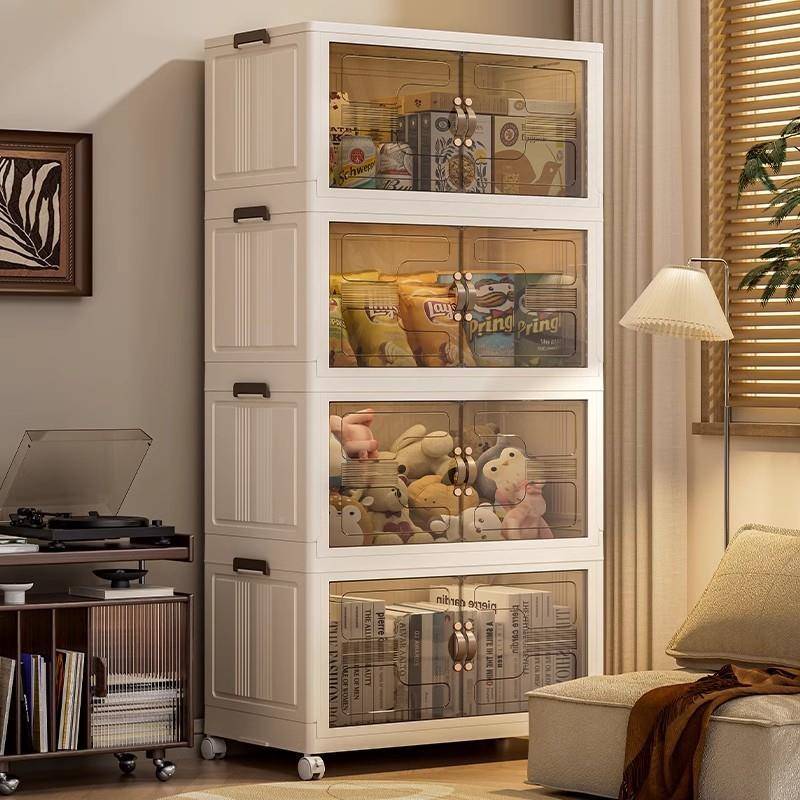 免安见详情宝宝小衣柜儿童服整理箱装婴儿衣橱塑料家用简易收衣纳