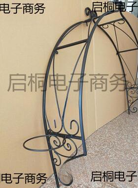 欧式窗挂壁花拱形架装饰藤月爬藤架无品牌/壁户挂铁艺拱门花架铁
