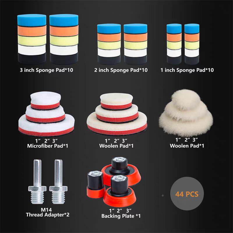 爆LWG款汽车细绵抛节光海打蜡绵盘收蜡海轮羊毛抛光垫