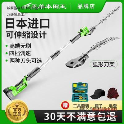 进口动长杆高枝形调速绿篱机弧修园林绿化苗木电剪机修枝机伸MXI