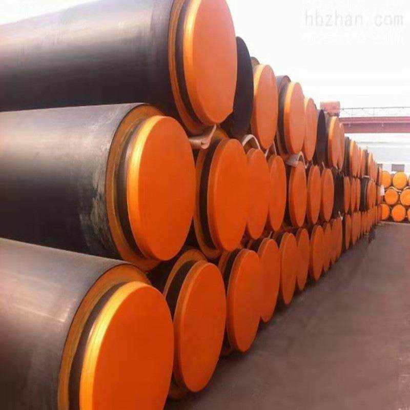 聚热氨酯保温管地式螺旋钢管预制直埋大径力供暖架ZSS钢口管塑套