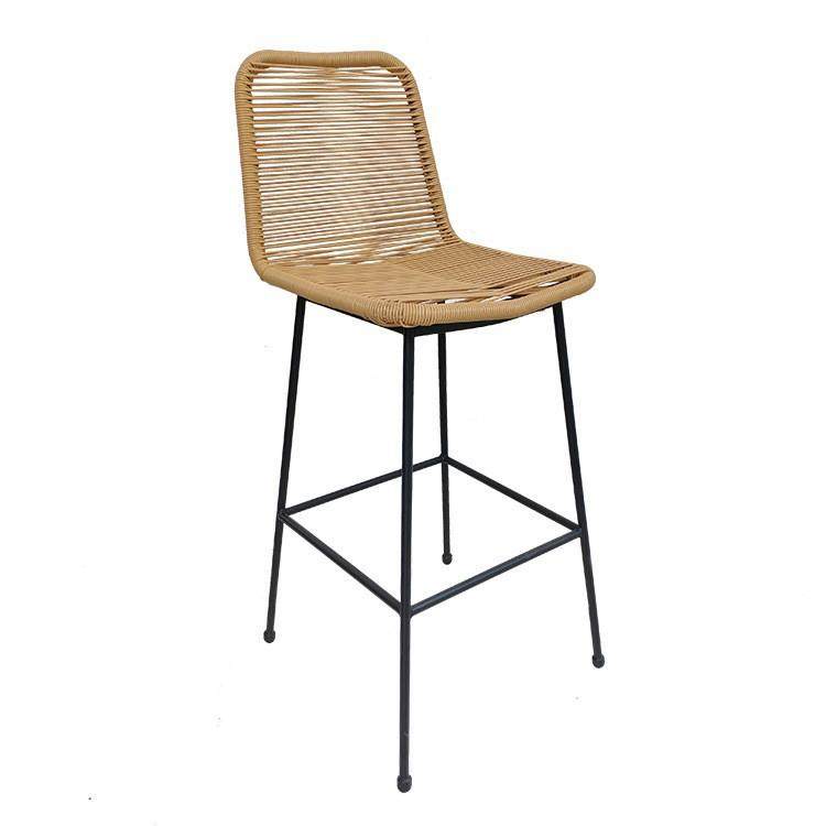 庭靠-院椅椅藤条高脚背藤椅酒吧吧台户编外藤椅吧椅铁艺室外椅子,商业/办公家具,商用藤编家具,淘宝优惠券,粉丝福利购,淘宝优惠卷