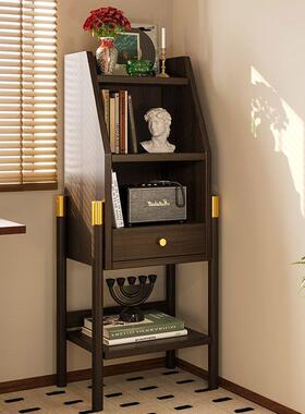 家用落地书架0客厅柜多功能收纳置架书柜2AFP25年酒茶物水柜储物