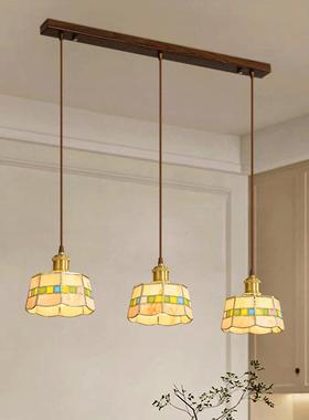 复古创意设计灯玻璃吊式简美约轻奢厅过道吧CFC台民宿卧室床头吊