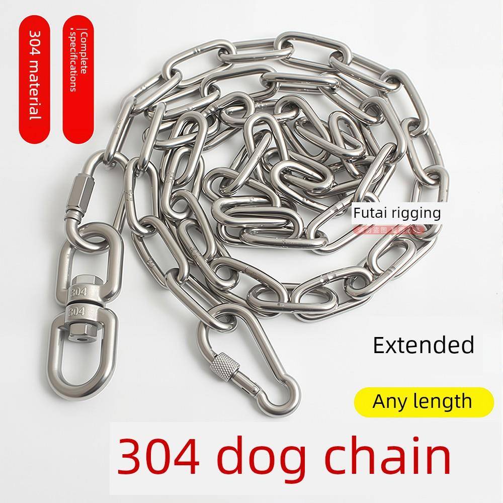 采购产品304不锈钢狗炼,狗铁炼,狗行走炼,大中型和小型狗皮带