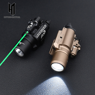 HT户外战术X400U下挂激光手电筒TLR-1/X300U/APL强光照明P1/G17灯