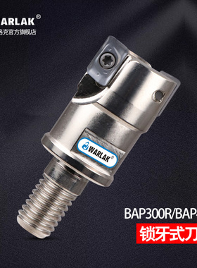 分体式BAP300R400R抗震杆锁牙式铣刀头APMT1135 1604 R0.8螺纹头