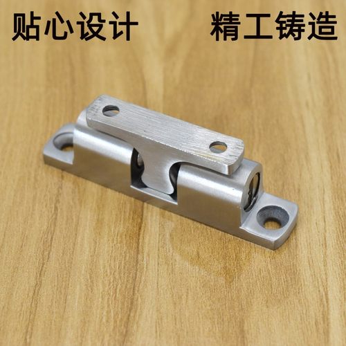 精铸304不锈钢碰珠木门 扣碰锁柜门吸卡扣卡式门碰强力度卡扣碰珠