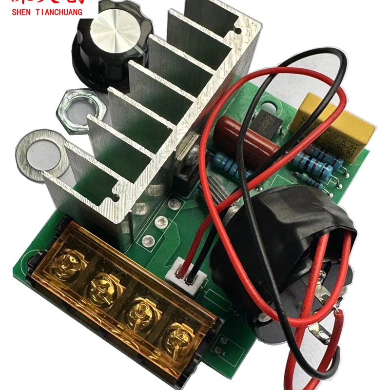 带线带开关4000W进口大功率可控硅调压电子调压器 调光 调速 调温