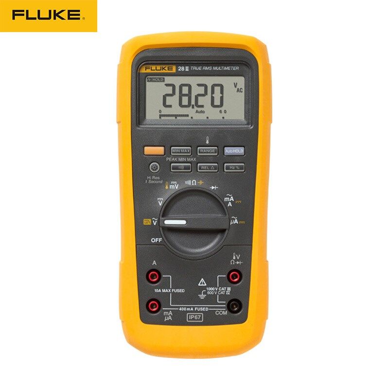 Fluke福禄克F28IIEX/CN工业级数字万用表坚固型电工行业防水防摔
