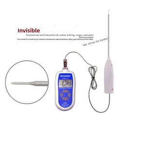 3305超快手持探针商用油温水温土壤工业降温升温报警电子温度计