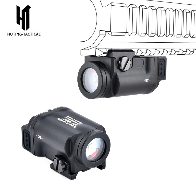 HT战术沃德森KLESCH-1手电筒白光爆闪金属泽宁特下挂手电筒长亮点