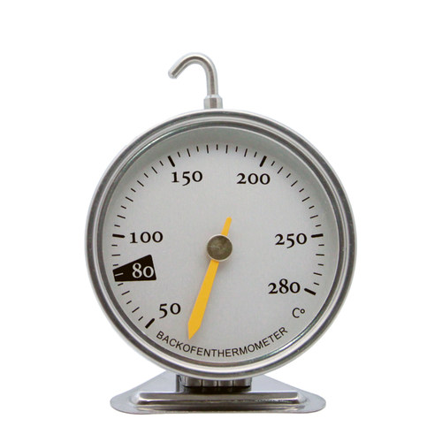 高精准食品烤箱温度计 家用烘焙烤炉温度表 进口测高温 全不锈钢