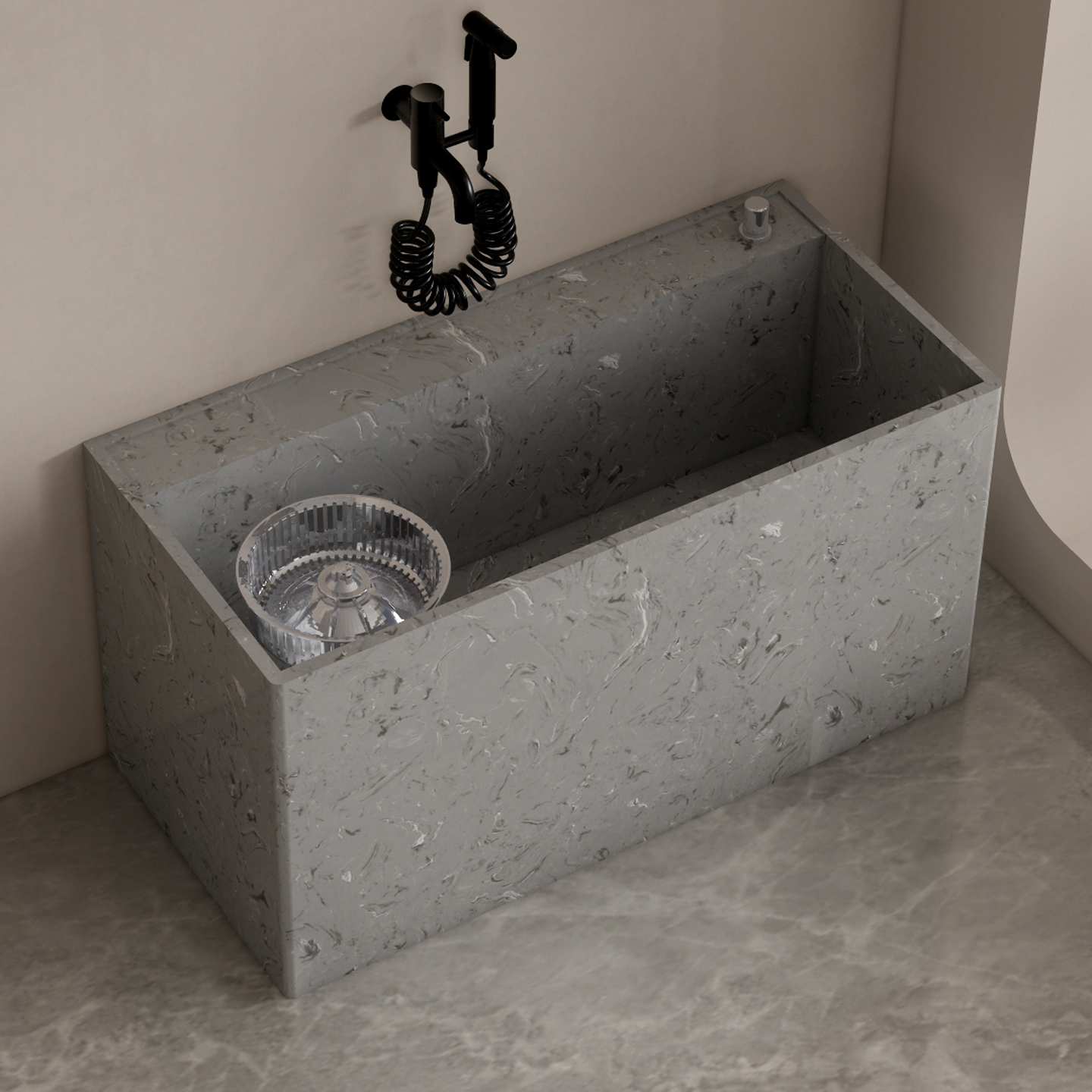 墨臣超大号拖把池免安装送货上门