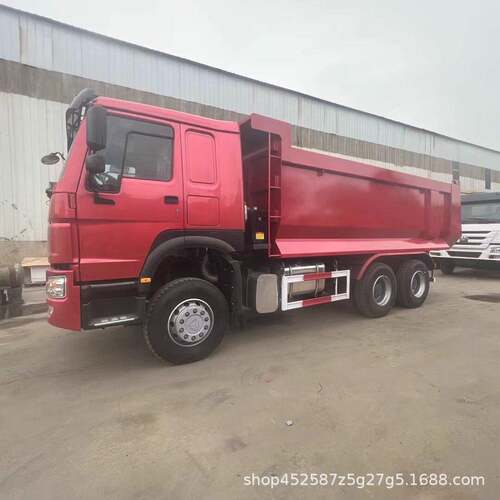 重卡沙5石料后八轮自运输卸车5.6米- 8.698米 前四八自卸运后输车