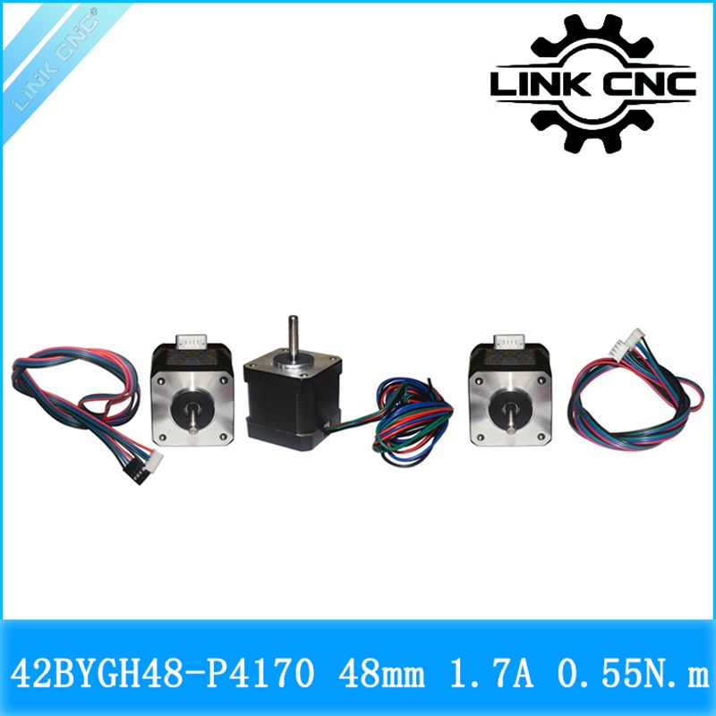 link cnc 3D打印机NEMA17 42步进电机 机身48mm 42BYGH48-P4170