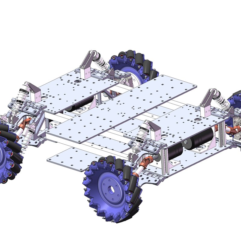 Robomaster Robocon  机器人底盘 独立悬挂 4轮麦克纳姆轮 套件