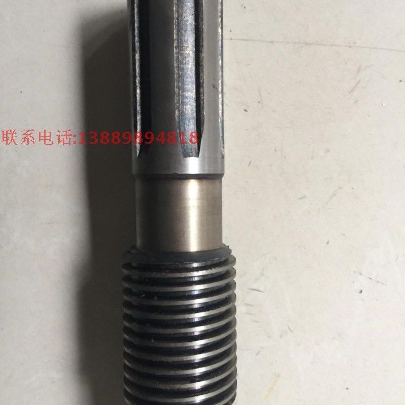 中捷钻床配件 Z3032-10 Z3040-13 蜗杆 23303C 长度325 蜗杆轴