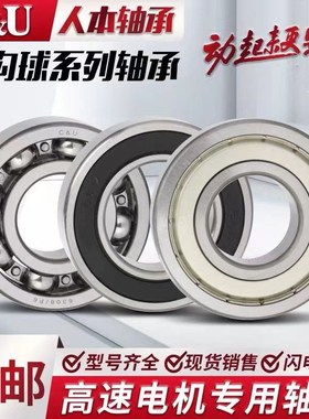 人本高速电机轴承6316 6317 6318 6319 6320 6321 6322 6324-2RZ