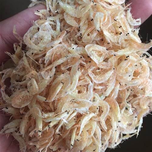 菜菜海鲜 海捕淡干虾皮 500克记得冷冻保存