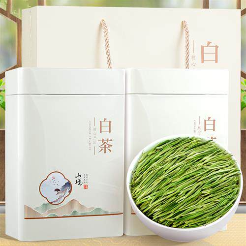 中闽峰州 明前特级珍稀白茶2026新茶 头采高山绿茶茶叶礼盒装250g