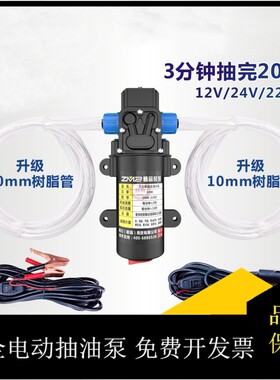 汽车油箱抽油泵电动抽油泵抽油器12v2D4V220V汽油柴油尿素水抽水