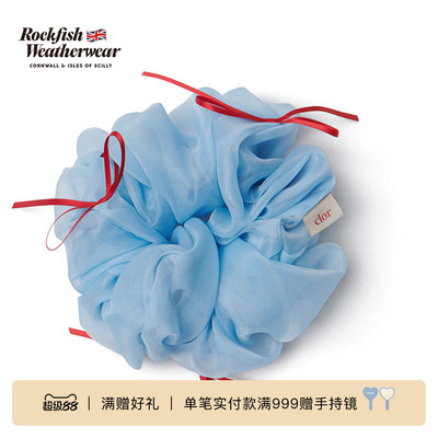 缎带欧根纱风琴丝带发圈